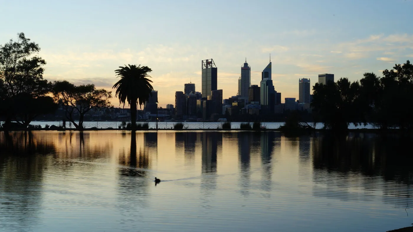 Perth at dusk